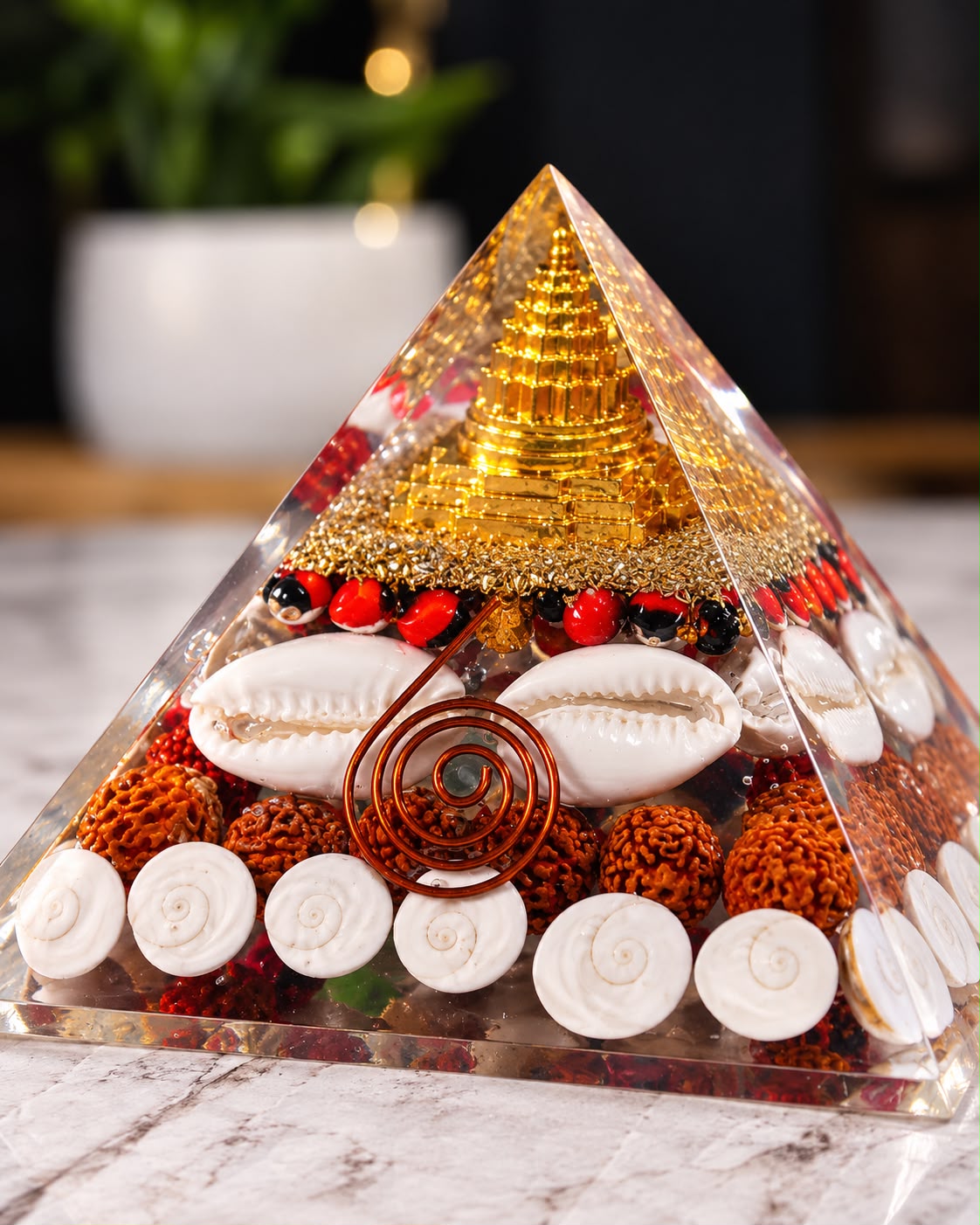 Crystal Wealth Gomati Chakra Shree Yantra