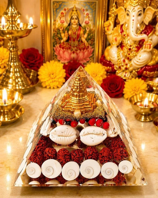 Crystal Wealth Gomati Chakra Shree Yantra