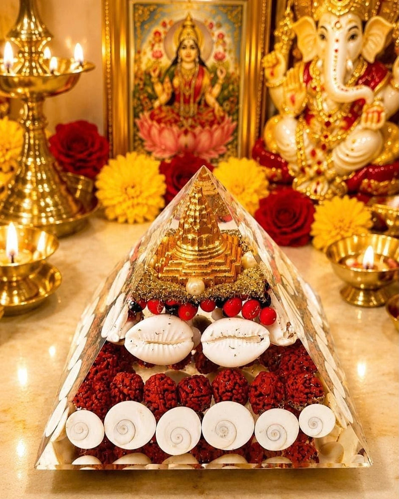 Crystal Wealth Gomati Chakra Shree Yantra
