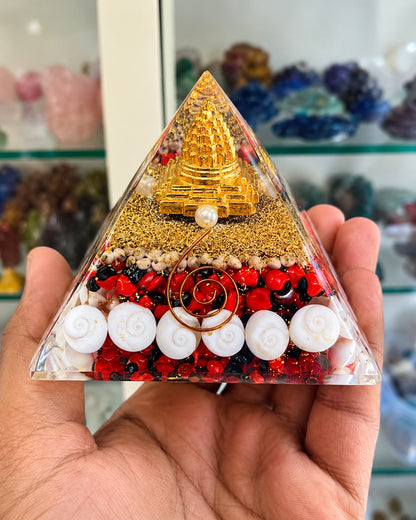 Crystal Wealth Gomati Chakra Shree Yantra