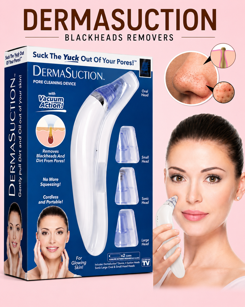 Derma Suction 4-in-1 Blackhead Remover Vaccum