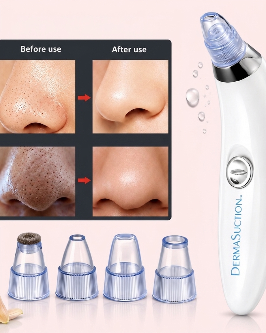Derma Suction 4-in-1 Blackhead Remover Vaccum